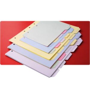 Separadores y guías clasificadoras